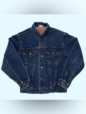 Vintage 70s Levi’s Big E Type III Trucker Denim Jacket Macau 350 Small Rare